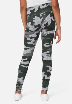 Adjmi Camo Full-Length Leggings
