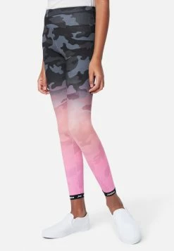 Adjmi Ombré-Camo Full-Length Leggings Bottoms