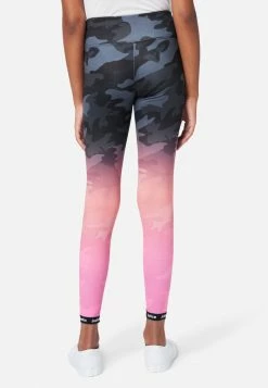 Adjmi Ombré-Camo Full-Length Leggings Bottoms