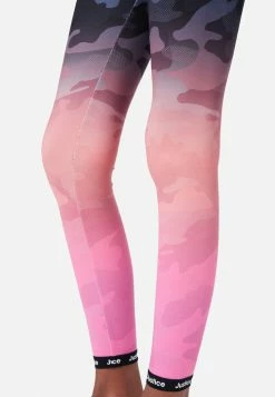 Adjmi Ombré-Camo Full-Length Leggings Bottoms