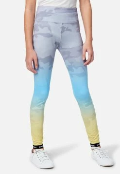 Adjmi Ombré-Camo Full-Length Leggings