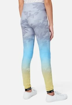 Adjmi Ombré-Camo Full-Length Leggings