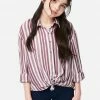 Adjmi Striped Button-Up Top 2 Adjmi Striped Button-Up Top