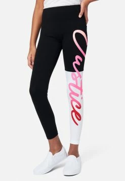 Adjmi Color Block Full-Length Leggings Bottoms