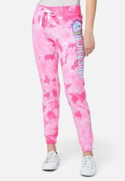 Adjmi Bottoms Candy Graphic Tie-Dye Joggers