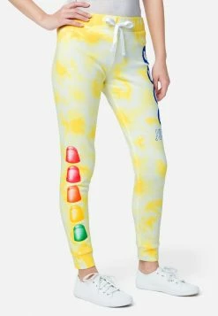 Adjmi Candy Graphic Tie-Dye Joggers Bottoms