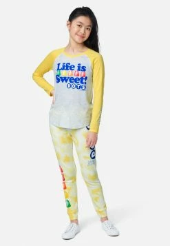 Adjmi Candy Graphic Tie-Dye Joggers Bottoms