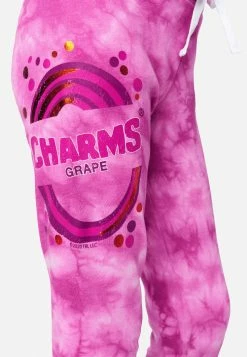 Adjmi Bottoms Candy Graphic Tie-Dye Joggers