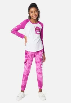 Adjmi Bottoms Candy Graphic Tie-Dye Joggers