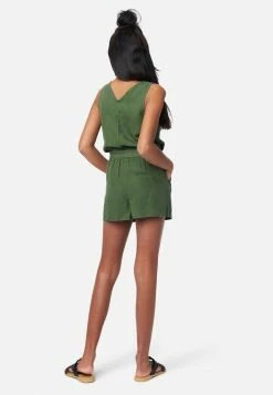 Adjmi Belted Zip-Front Romper