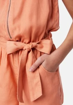 Adjmi Dresses & Jumpsuits Belted Zip-Front Romper