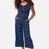 Adjmi Floral Button-Front Jumpsuit Dresses & Jumpsuits