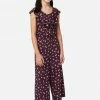 Adjmi Floral Button-Front Jumpsuit Dresses & Jumpsuits