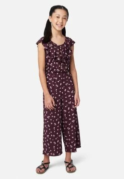 Adjmi Floral Button-Front Jumpsuit Dresses & Jumpsuits