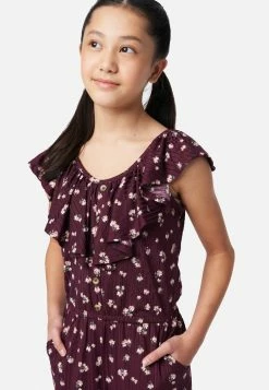 Adjmi Floral Button-Front Jumpsuit Dresses & Jumpsuits