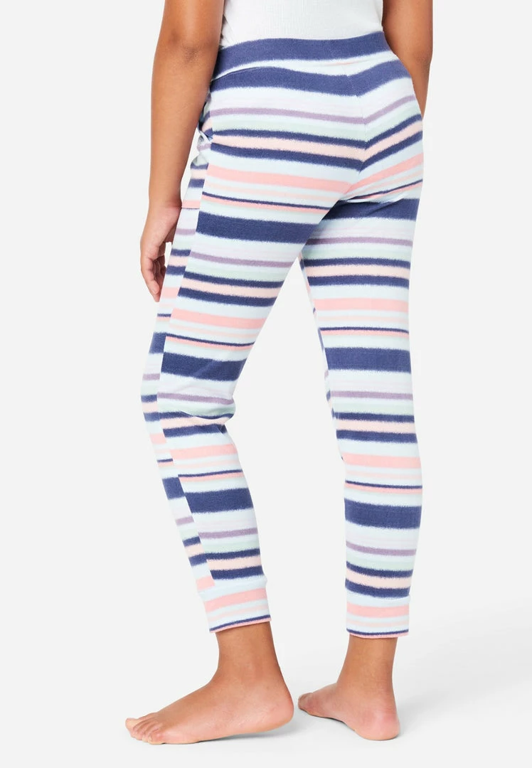 Komar Plus Sizes Striped Jogger Pajama Pants 4 Komar Plus Sizes Striped Jogger Pajama Pants