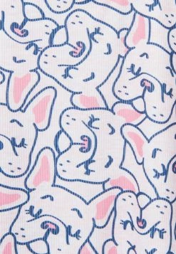 Komar Patterned Shorts Pajama Set