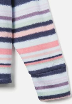 Komar Striped Henley Pajama Top