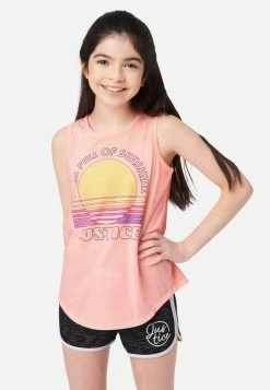 Adjmi Tops Graphic Scoop-Neck Tank