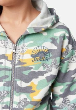 Adjmi Patterned Zip-Up Hoodie
