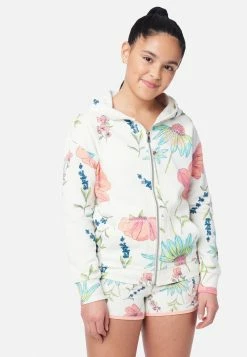 Adjmi Patterned Zip-Up Hoodie