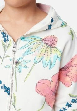 Adjmi Patterned Zip-Up Hoodie