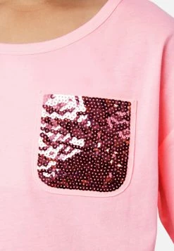 Adjmi Tops Sequin-Accent Crewneck Tee