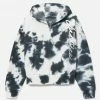 Adjmi Tie-Dye Zip-Up Hoodie Tops