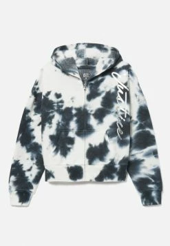 Adjmi Tie-Dye Zip-Up Hoodie Tops