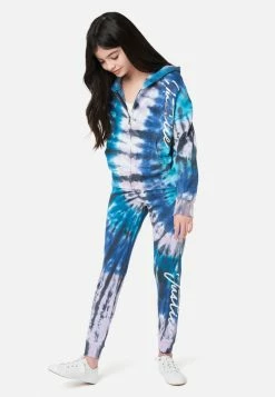 Adjmi Tie-Dye Zip-Up Hoodie