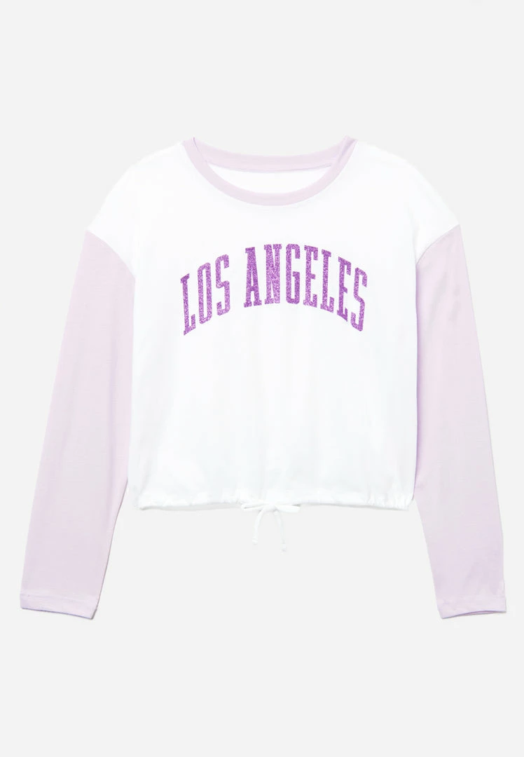 Adjmi Tops Graphic Raglan Top 3 Adjmi Tops Graphic Raglan Top