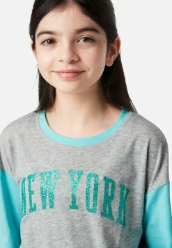 Adjmi Graphic Raglan Top Tops