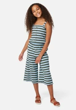 Adjmi Striped Blouson Jumpsuit