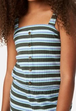 Adjmi Striped Blouson Jumpsuit