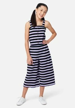 Adjmi Striped Blouson Jumpsuit