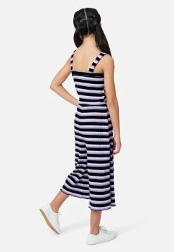 Adjmi Striped Blouson Jumpsuit