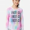Adjmi Tops Candy Graphic Raglan Tee