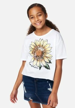 Adjmi Tops Graphic Scoop-Neck Tee