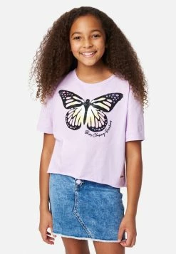 Adjmi Graphic Scoop-Neck Tee Tops