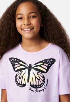 Adjmi Graphic Scoop-Neck Tee Tops