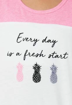 Adjmi Color Block Scoop Neck Tank Tops