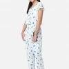 Adjmi Dresses & Jumpsuits Floral Belted Button-Front Jumpsuit