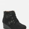 Adjmi Bags & Accessories Buckle Wedge Bootie