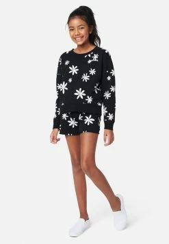 Adjmi Patterned Crewneck Sweatshirt Tops