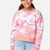 Adjmi Patterned Crewneck Sweatshirt Tops