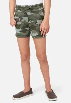 Adjmi Bottoms Patterned French Terry Midi Jogger Shorts