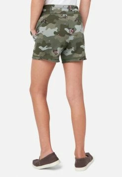 Adjmi Bottoms Patterned French Terry Midi Jogger Shorts