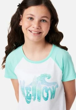 Adjmi Graphic Raglan Tee Tops 8 Adjmi Graphic Raglan Tee Tops