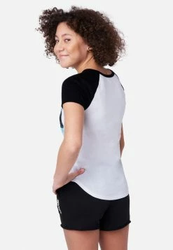 Adjmi Tops Graphic Raglan Tee