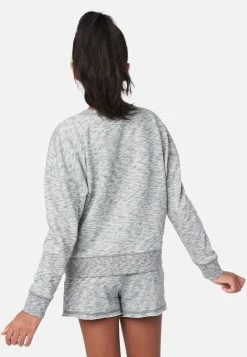 Adjmi Tops Graphic Scoop-Neck Sweatshirt